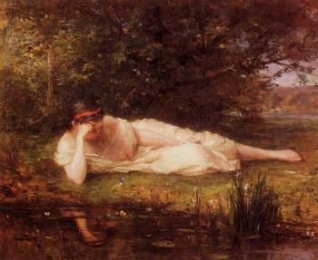 Berthe Morisot : Study, The Water's Edge